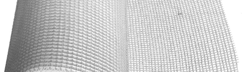 Fibreglass mesh provides excellent surface stiffening in combination with plastering