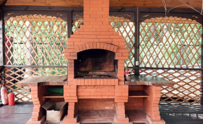 Gartengrills aus Ziegeln sind eine schöne Ergänzung für die Gestaltung Ihres Gartens